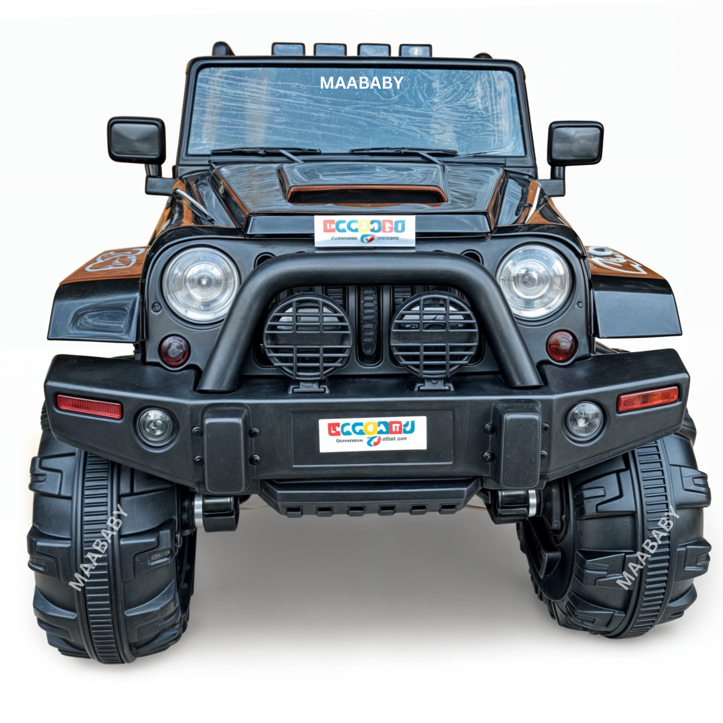 Maababy fun 009 Kids Thar Model Battery Operated Electric Rideon Jeep 4X4