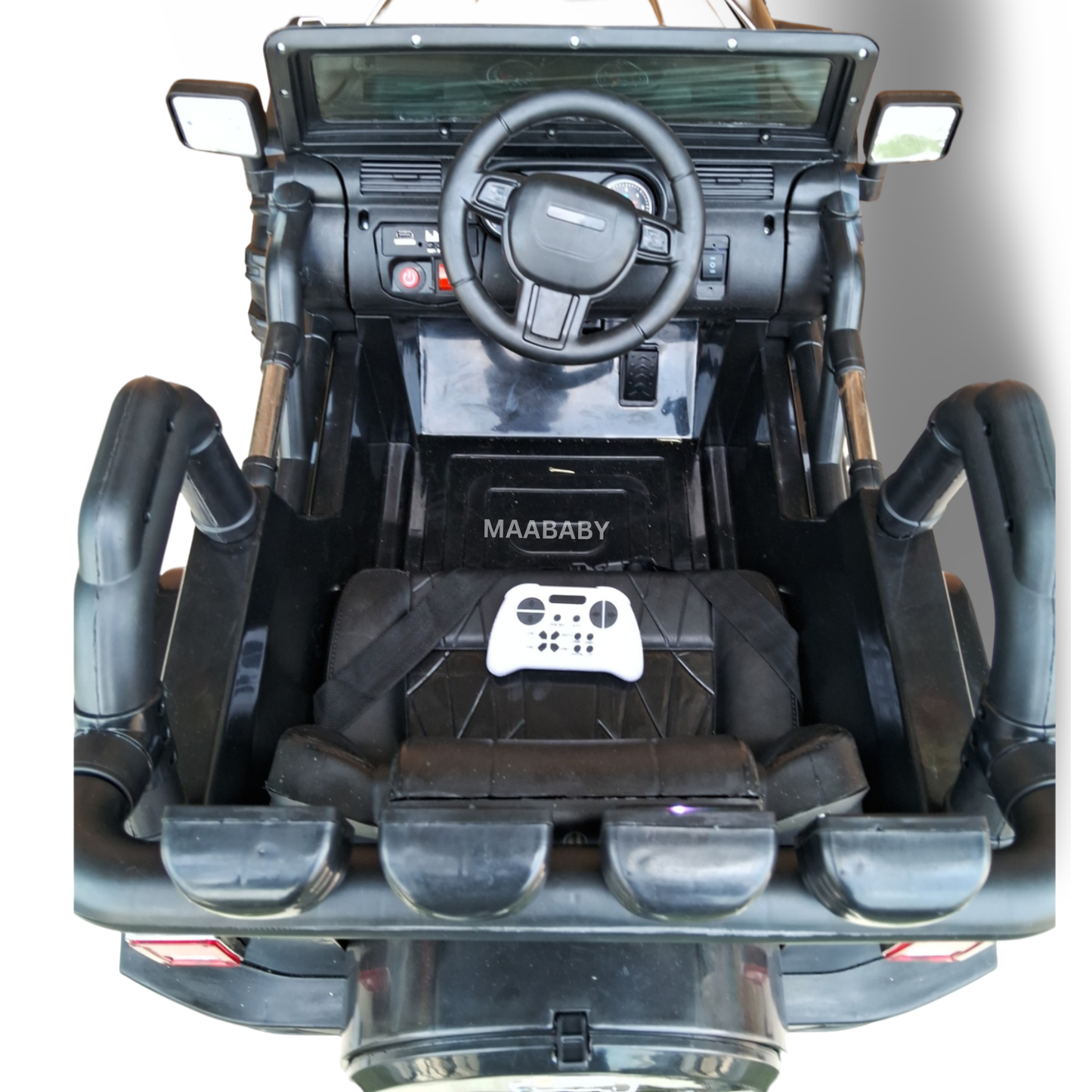 Maababy fun 009 Kids Thar Model Battery Operated Electric Rideon Jeep 4X4