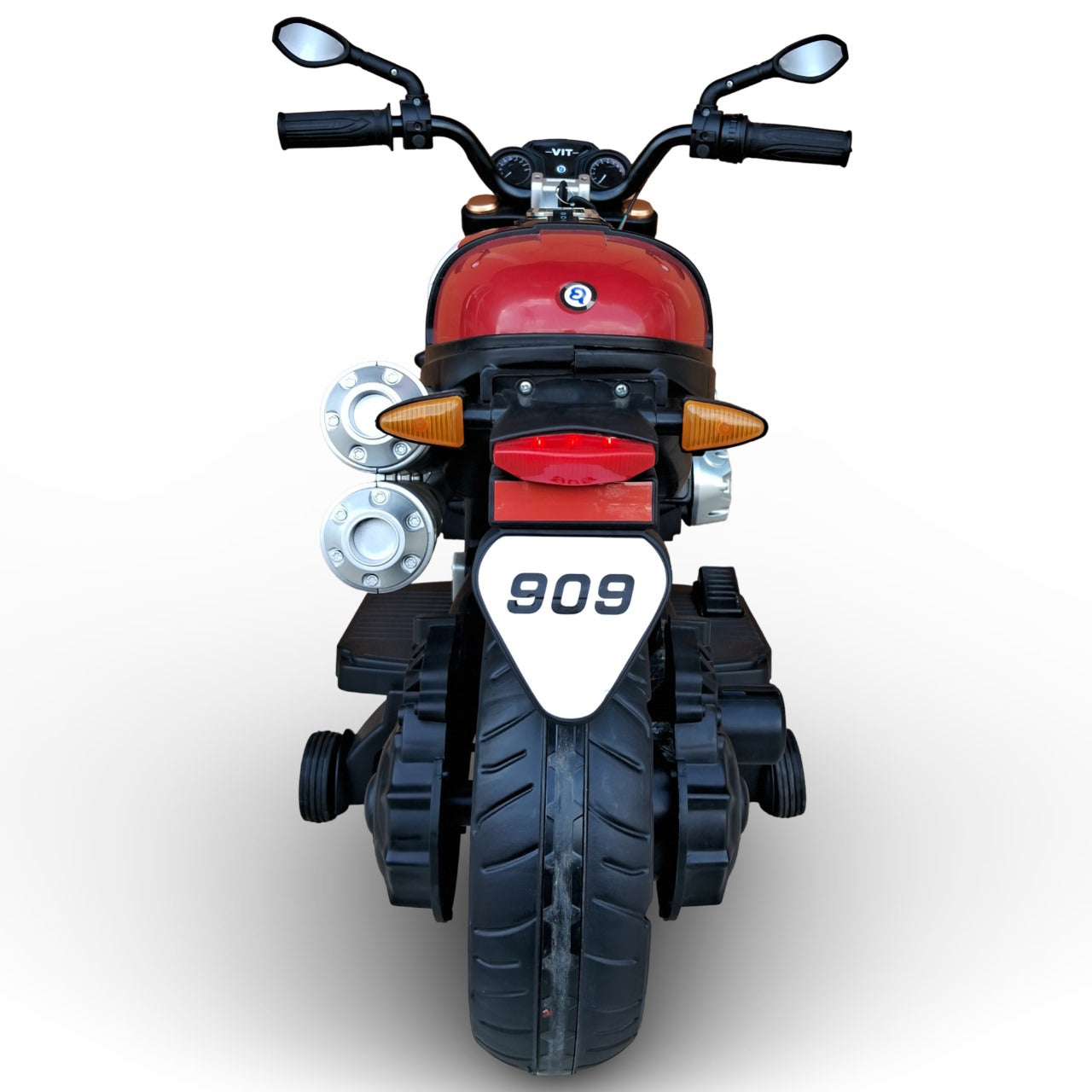 Maababay 09 Battery Operated Bike for Kids with Bluetooth Music & Light, Red Colors