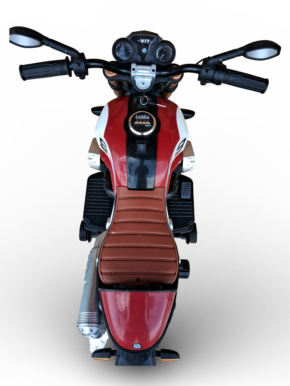 Maababay 09 Battery Operated Bike for KiDS with Bluetooth Music & Light , orange
