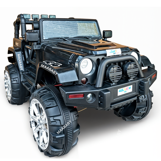 Maababy fun 009 Kids Thar Model Battery Operated Electric Rideon Jeep 4X4