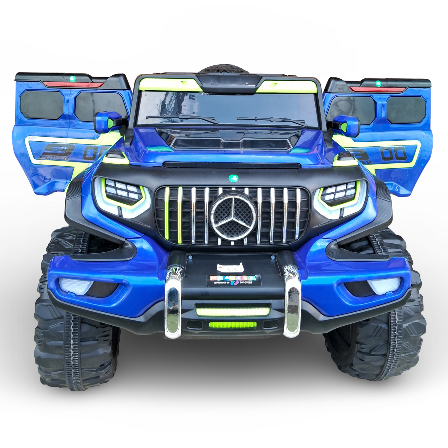 Kids Battery operated Full Size Electric Rideon 4x4 For 1 to 10 Years Kids [Blue]