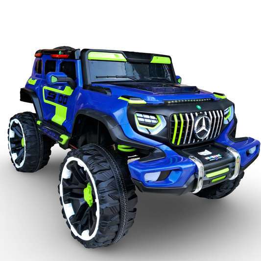 Kids Battery operated Full Size Electric Rideon 4x4 For 1 to 10 Years Kids [Blue]