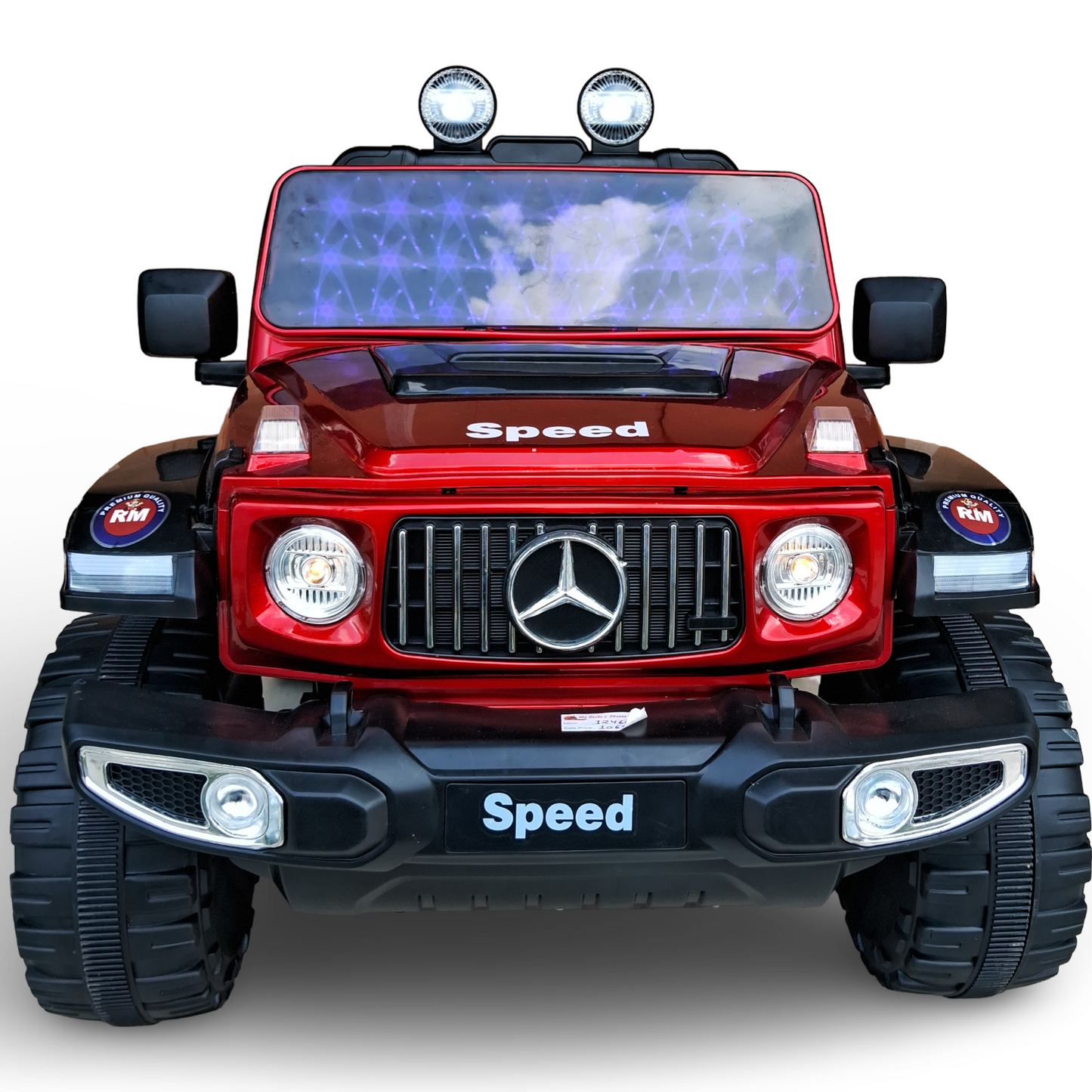 Kids Mercedes Model Off-roading Jeep 4x4 [Red]
