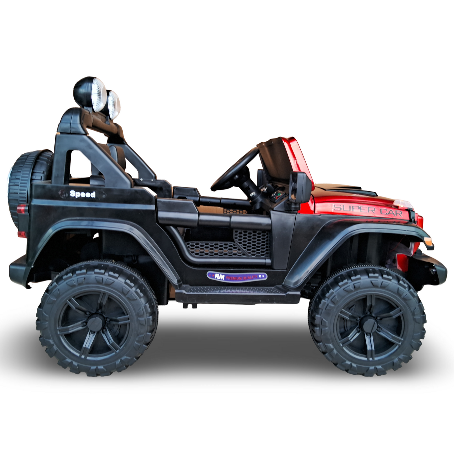 Kids Mercedes Model Off-roading Jeep 4x4 [Red]