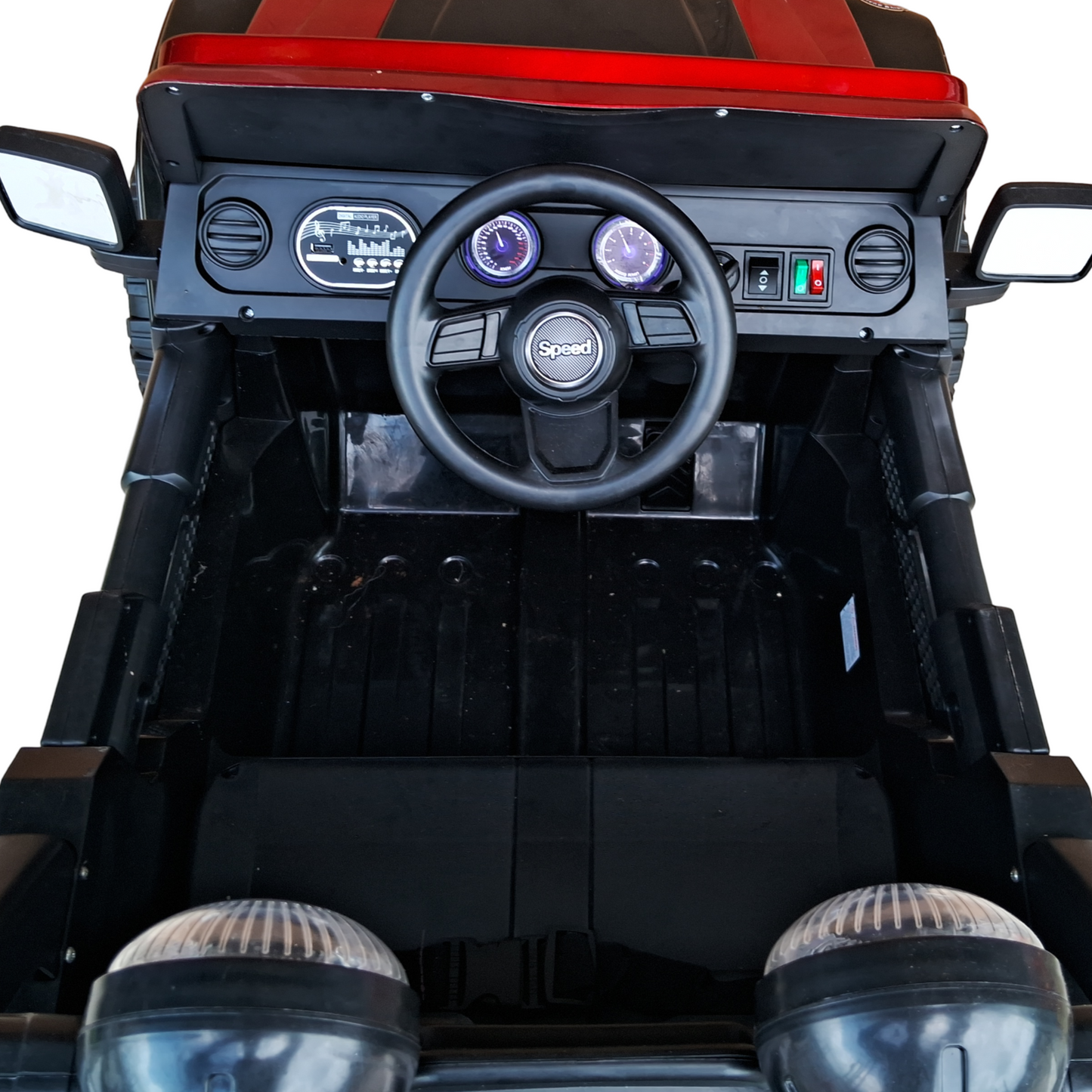Kids Mercedes Model Off-roading Jeep 4x4 [Red]