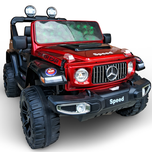 Kids Mercedes Model Off-roading Jeep 4x4 [Red]