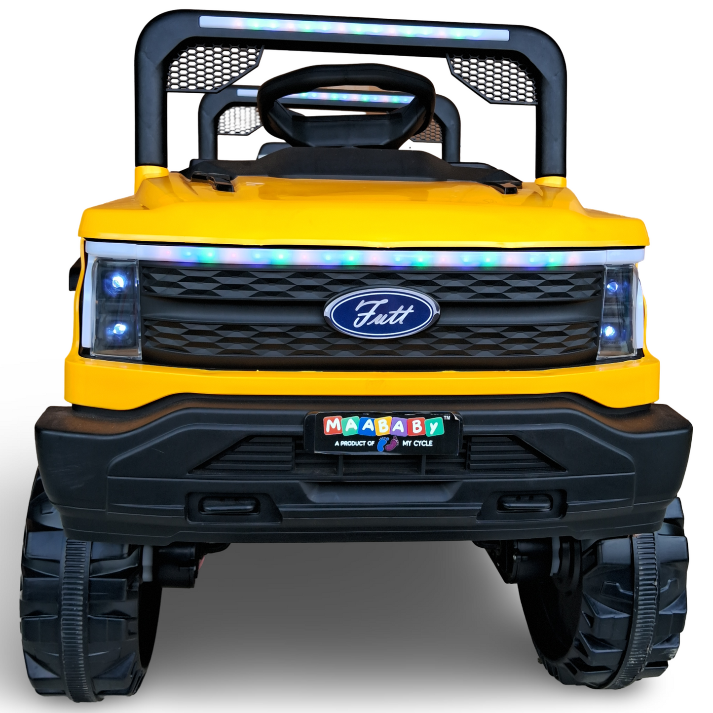 Kids Battery Operated Electric Rideon Jeep 4x4 [Yellow]