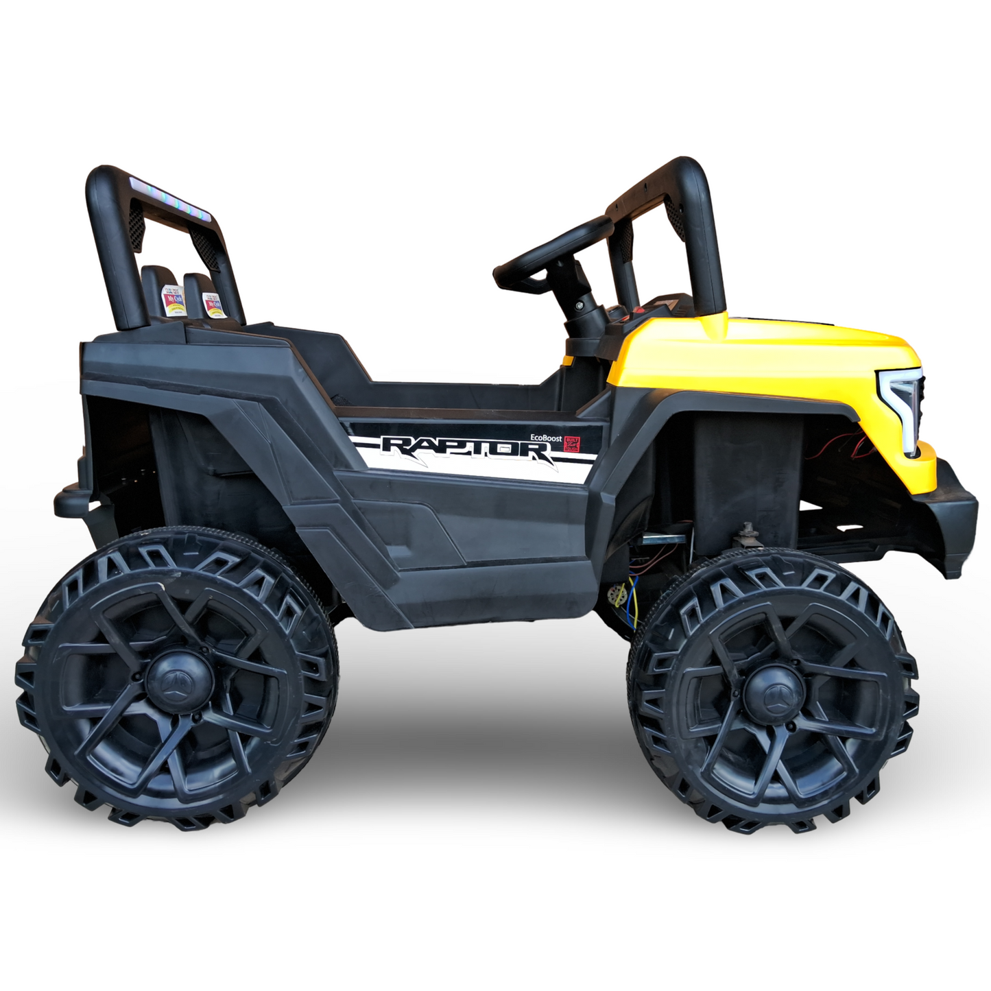 Kids Battery Operated Electric Rideon Jeep 4x4 [Yellow]