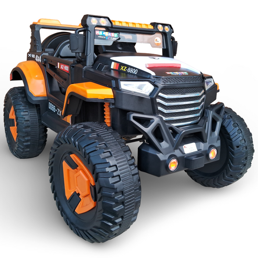 Kids Battery Operated JCB Model Electric Rideon [Orange]