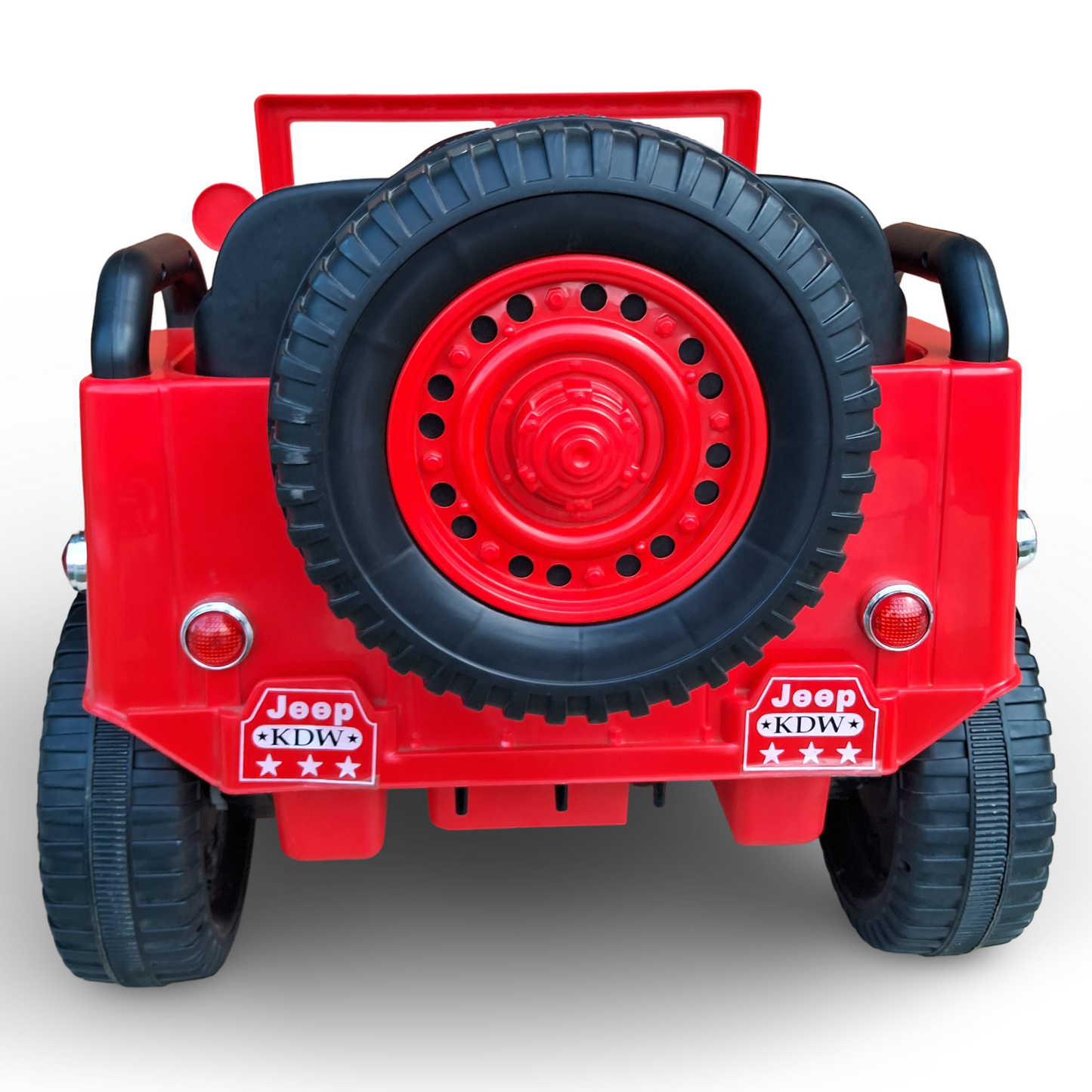 Kids Battery Operated Old Model Electric Rideon Jeep [Red]