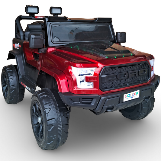 Kids Ford Type Battery Operated Electric Rideon Jeep 4x4 [Red]