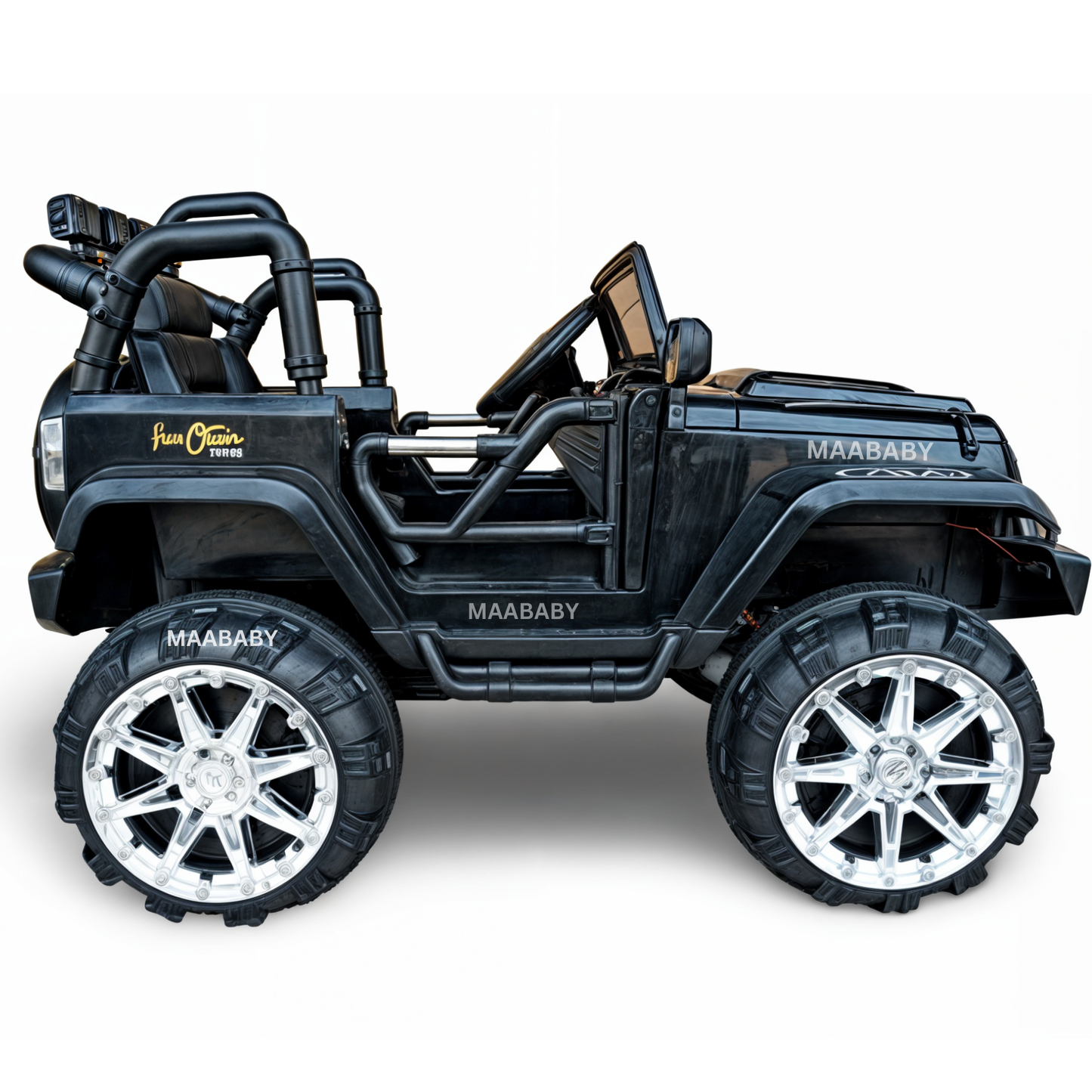 Maababy fun 009 Kids Thar Model Battery Operated Electric Rideon Jeep 4X4