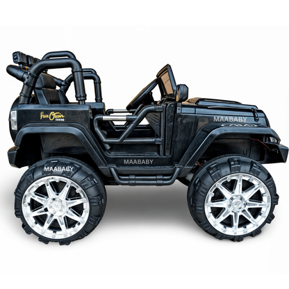 Maababy fun 009 Kids Thar Model Battery Operated Electric Rideon Jeep 4X4
