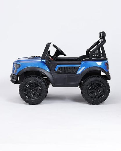 Maababy Battery Operated Jeep 12V Pobo (Blue) 2 year to 10 year