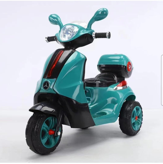 Maababy Vespa 6v Battery Scooter for 2 to 5 Years Kids Scooty, multycolors