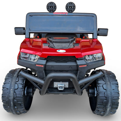 Maababy Battery Operated Jeep for Kids, Ride on Toy Baby Car with Light & Music, Kids Jeep Battery Car, Rechargeable Electric Jeep Car for Kids to Drive 3 to 10 Years Boy Girl